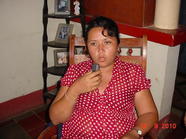 Luz Argentina Cordonero, dirigente de El Tabacal.